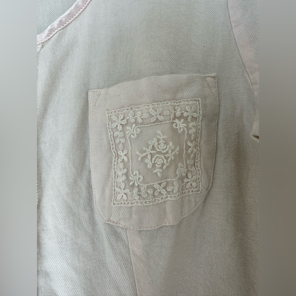 Vtg 70's Victoria's Secret Gold Crown Label Cotton Nightgown Cottagecore Sz L‌‌ - Picture 12 of 12
